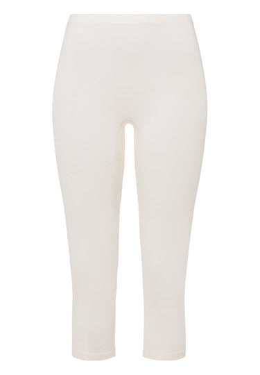 71419 Woolen Silk W Crop Leggings - 795 Cygne